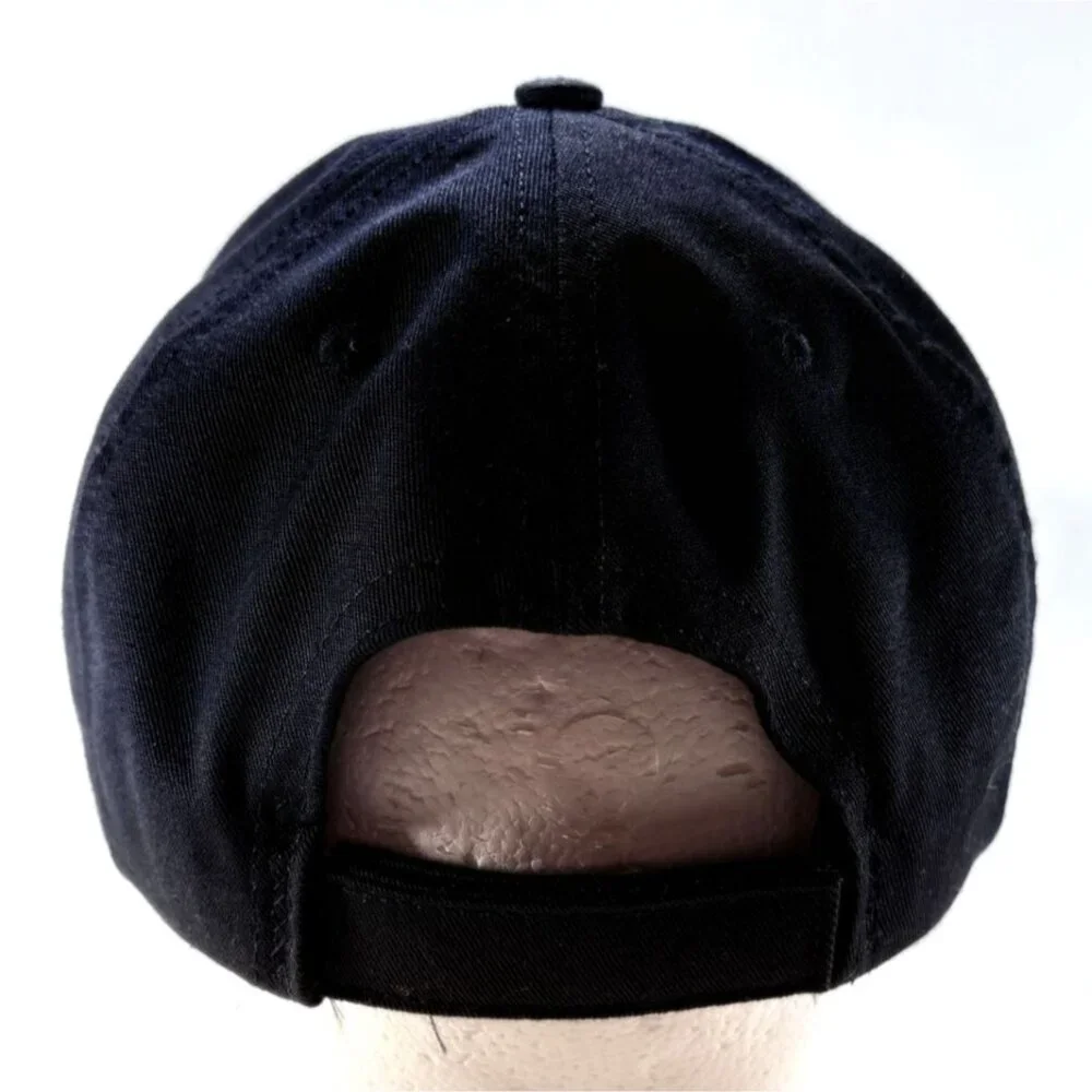 The Lincoln Project Embroidered Logo‎ Black Baseball Cap Hat Adjustable USA